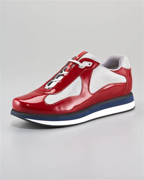 fake red prada sneakers|fashion sneaker prada shoes women.